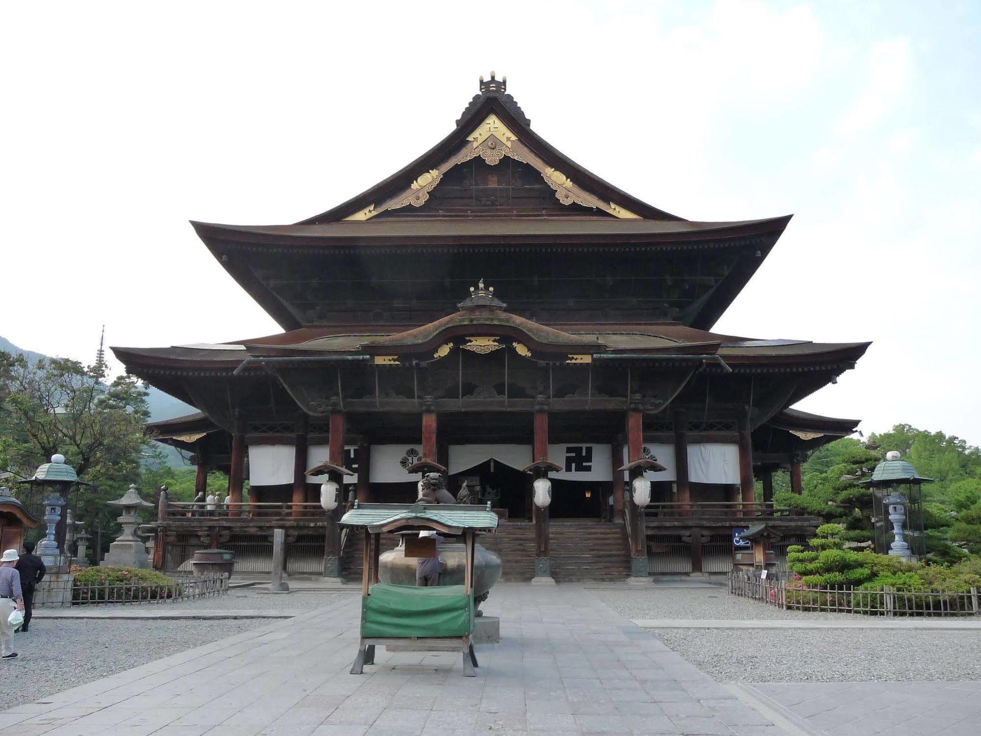 Jizokan Matsuya Ryokan Nagano Exterior photo